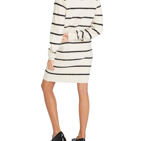 Volcom So Far So Good Striped Sweater Dress, Size M - Picture 3 of 4